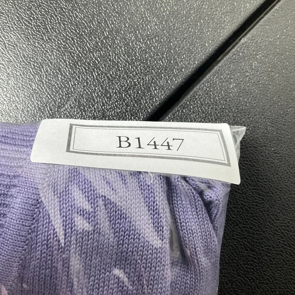 Banana‎ Republic Sweater Mens Large Purple Silk Cashmere V-Neck Luxury Classic